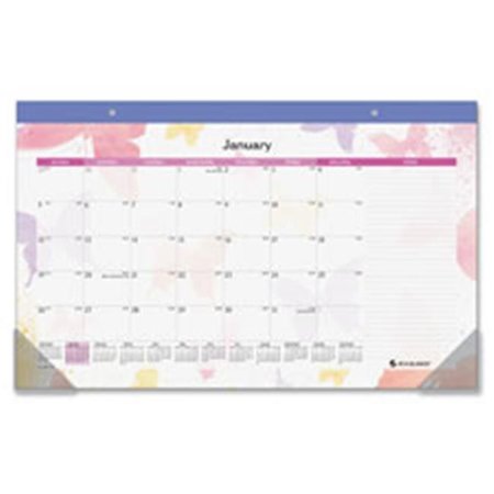 AT-A-GLANCE At-A-Glance AAGSK91705 Calendar Desk Pad; Mthly; Jan-Dec; 1PPD;17.75 in. x 11 in.;Multi AAGSK91705